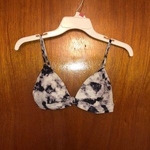 Tie dye bikini top